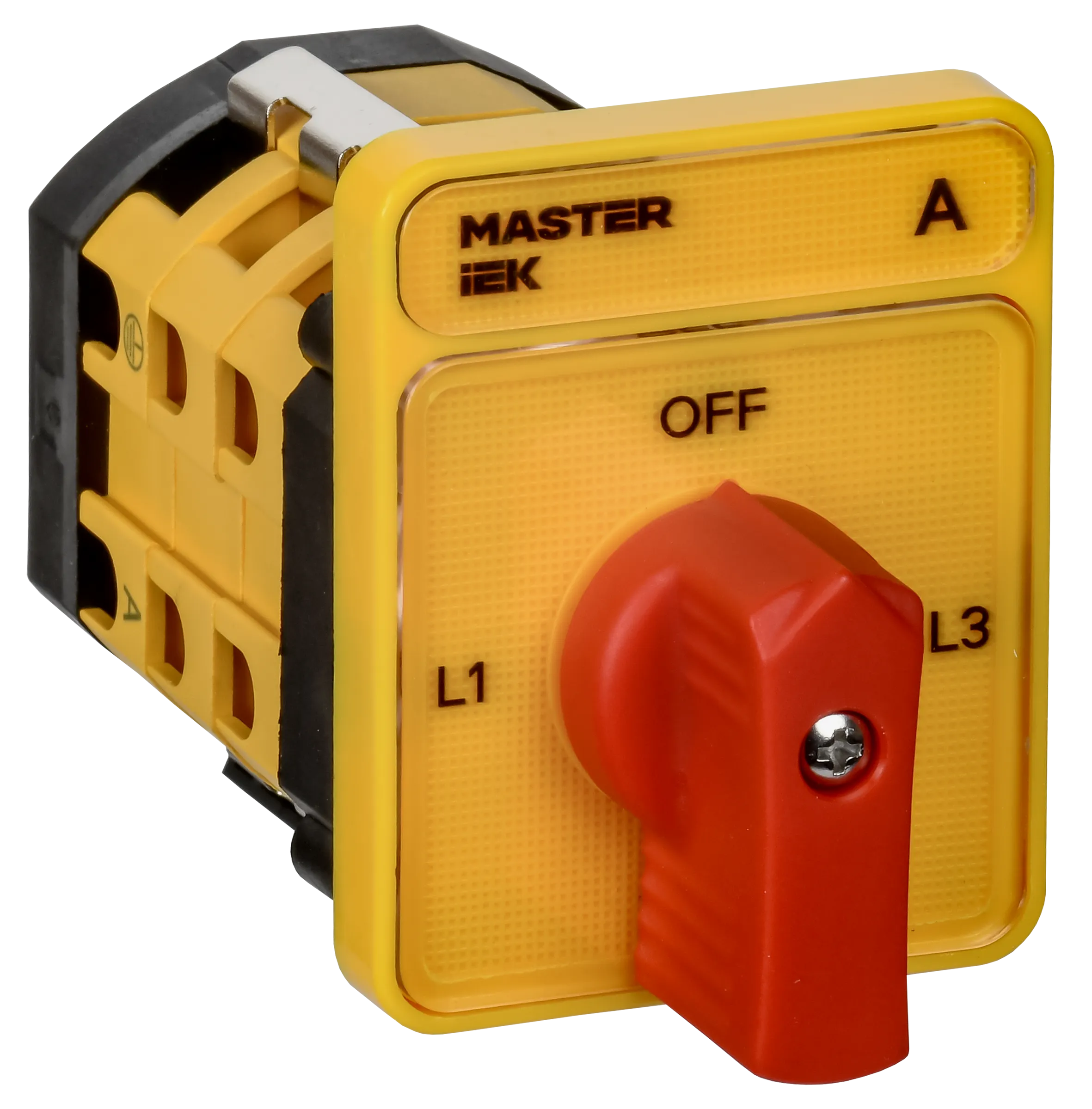 Переключатель кулачковый стандартная рукоятка 10А схема 98 IEK MI-CS10-010-098