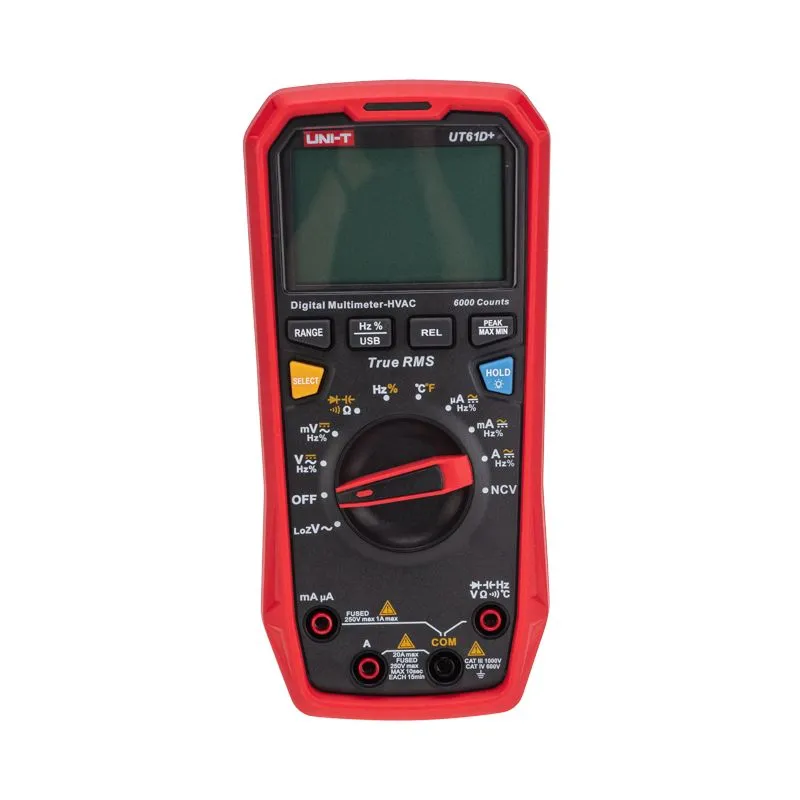 Профессиональный мультиметр UNI-T UT61D+ - Фото 5