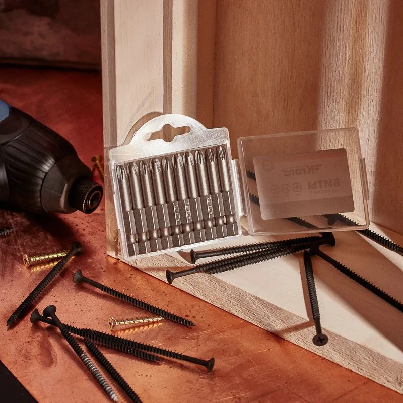 Бита PZ3х50 мм для шуруповерта (упак. 10 шт.) Kranz - Фото 2