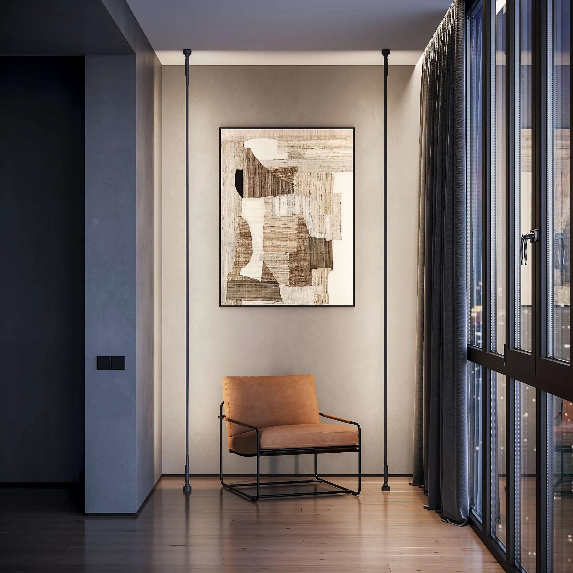 Струнный светильник STRONGLINE 40127/LED черный Elektrostandard - Фото 2