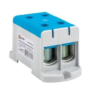 Клемма двойная КСВ 35-150 cиняя EKF kvs2-35-150-blue
