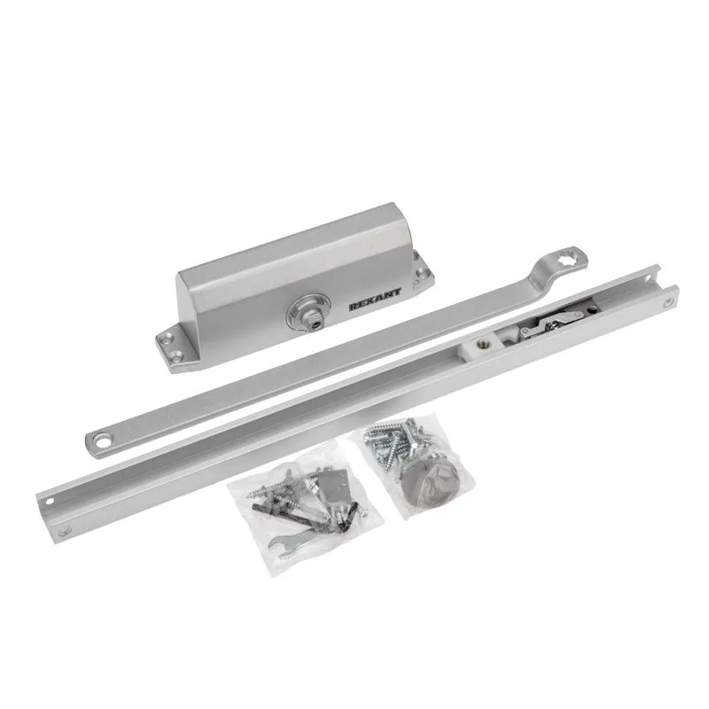 Доводчик дверной со скользящей тягой для установки на дверь весом до 85 кг - Фото 2