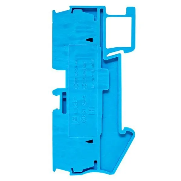 Колодка клеммная пружинная ST-2.5 28А 4 вывода синяя EKF PROxima - Фото 6