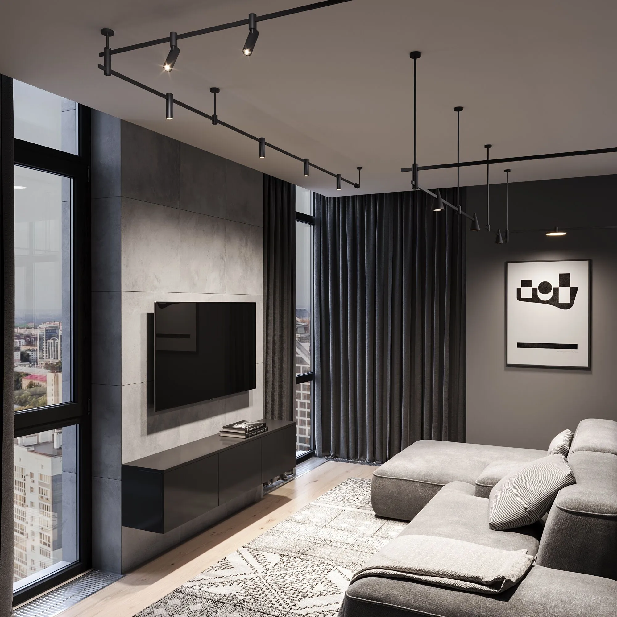 Esthetic Magnetic Декоративная стойка двойная h184mm SMALL 85144/00 - Фото 3