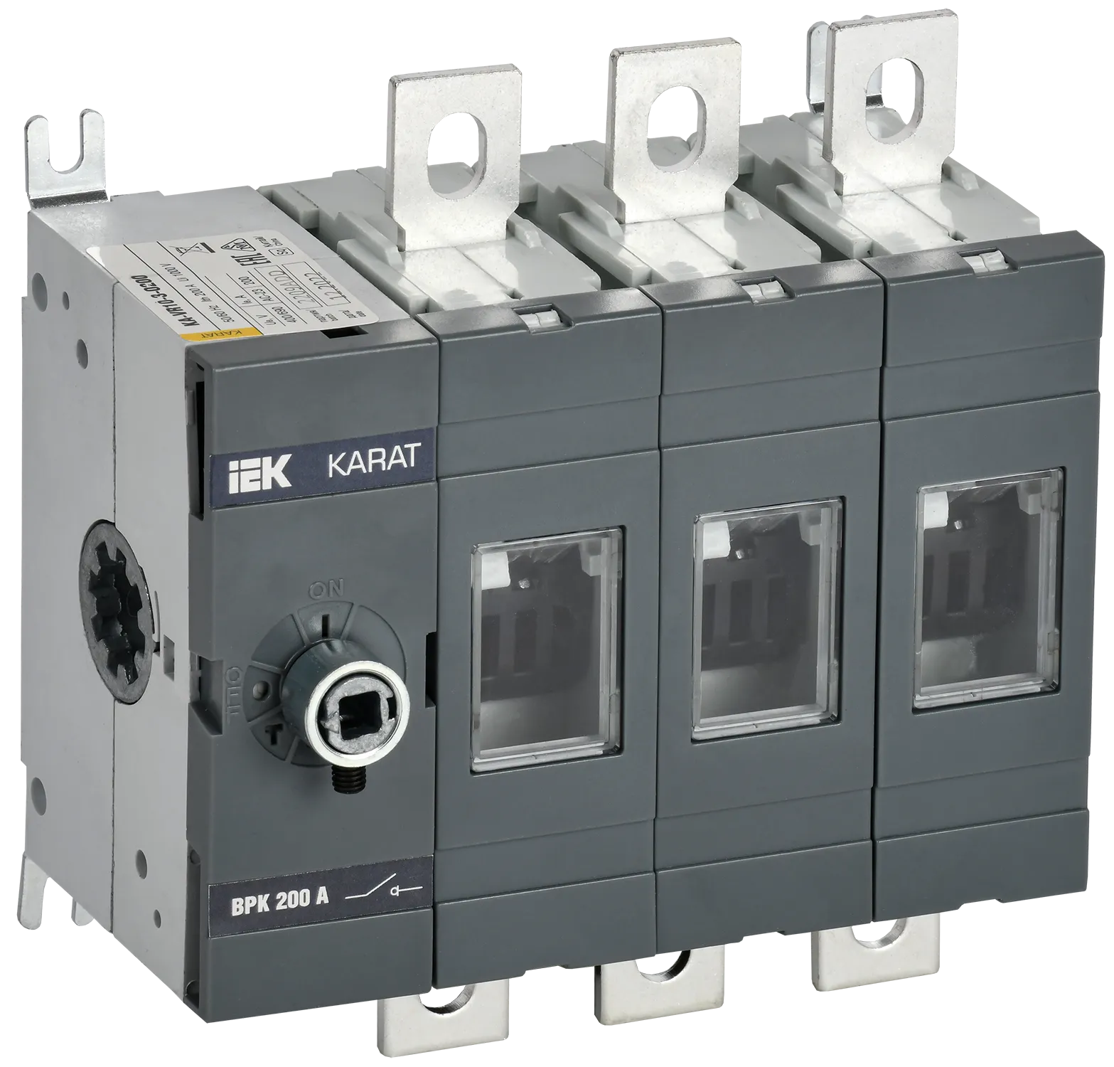 KARAT Выключатель-разъединитель ВРК без рукоятки управления 3P 200А IEK
