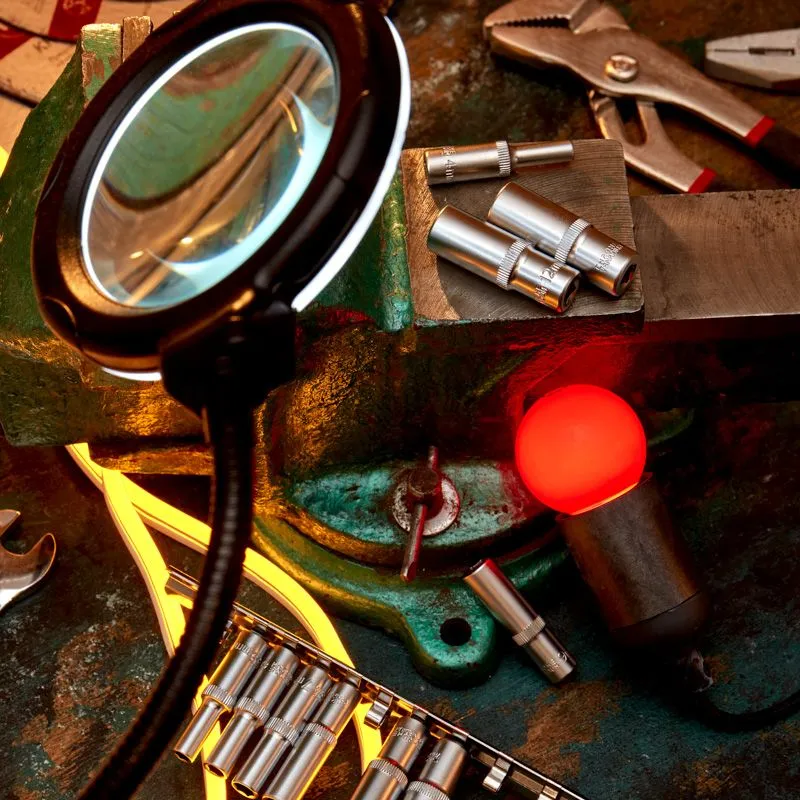 Набор удлиненных торцевых головок 1/4, шестигранные, CrV, 10 шт., 4-13мм REXANT - Фото 4