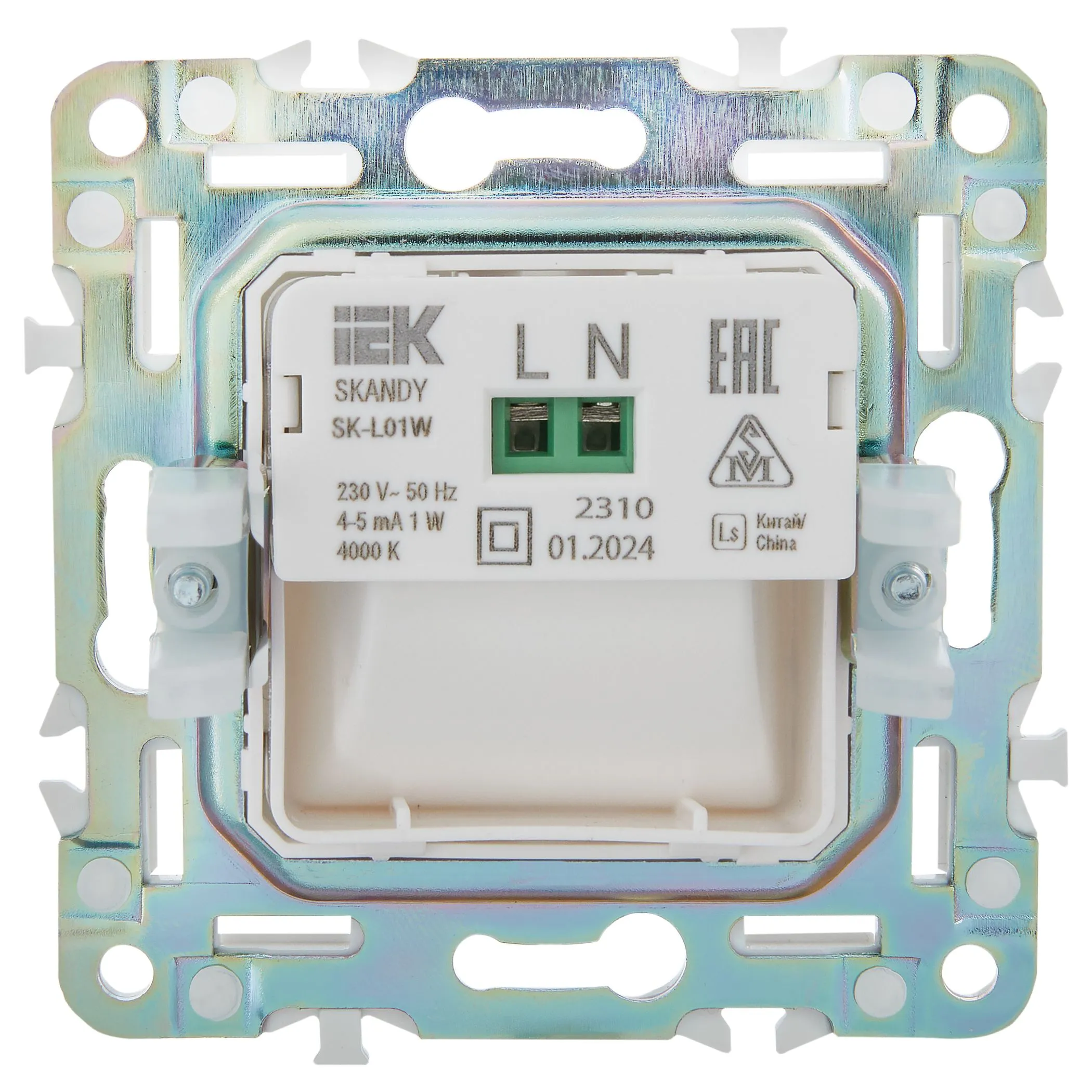 SKANDY Подсветка LED встраиваемая SK-L01W арктический белый IEK для освещения - Фото 6