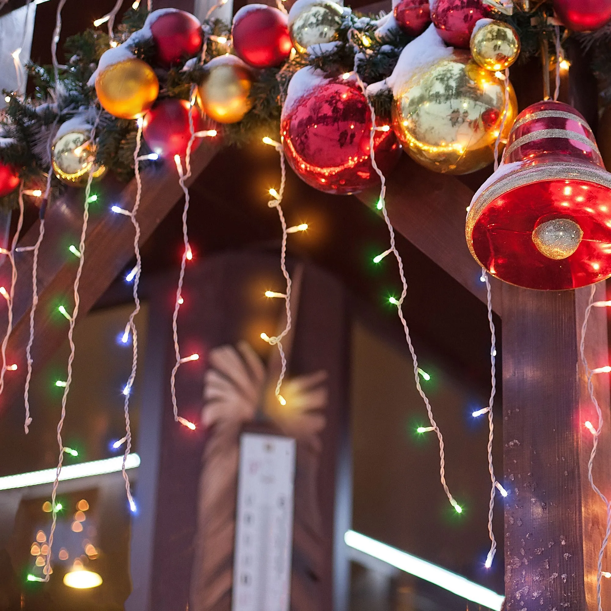 Праздничная гирлянда бахрома мульти 1,8*0,5м IP20 100-001 Elektrostandard Eurosvet