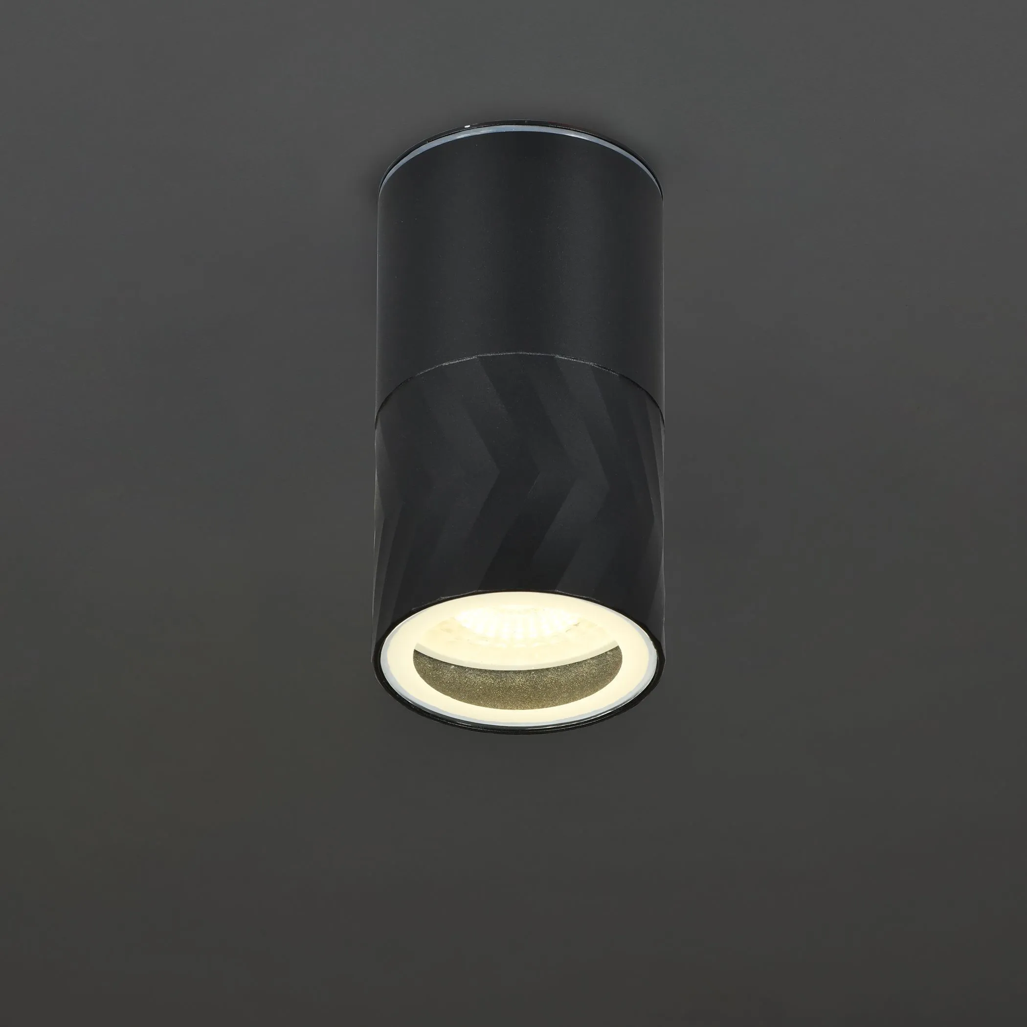 LIGHTING Светильник уличный 5110 потолочный под лампу GU10 IP65 черный IEK - Фото 4