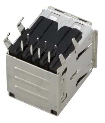 Разъем гнездо на плату 2хUSB-A (металл) REXANT - Фото 2