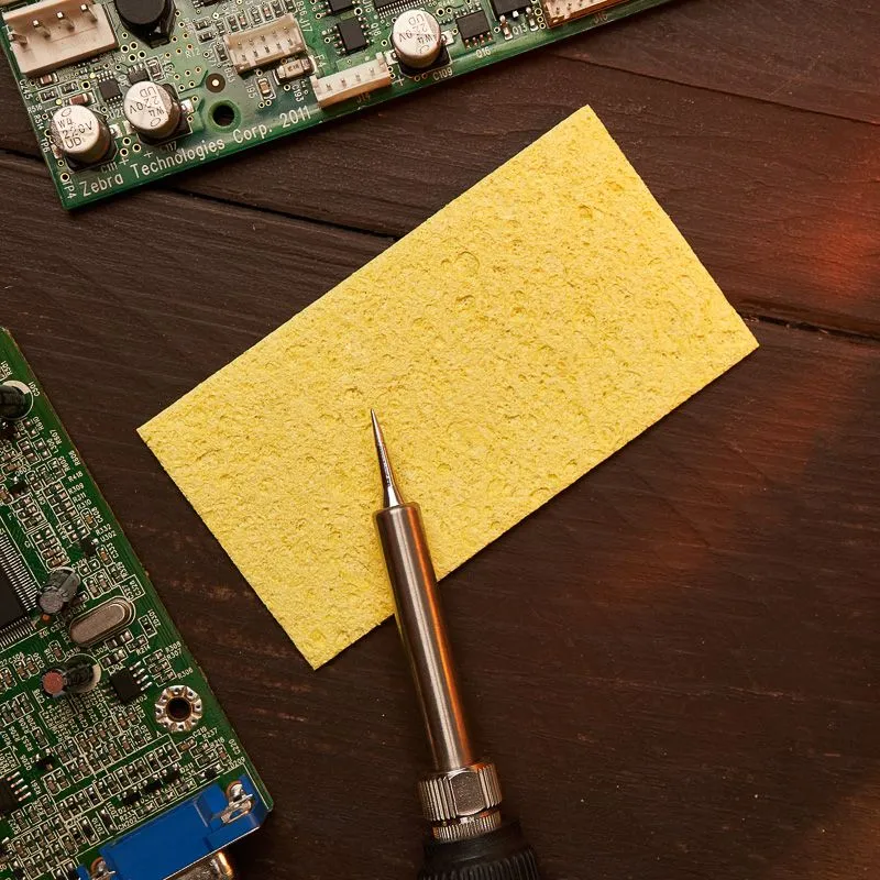 Губка для очистки паяльного жала 93x50 мм REXANT - Фото 2