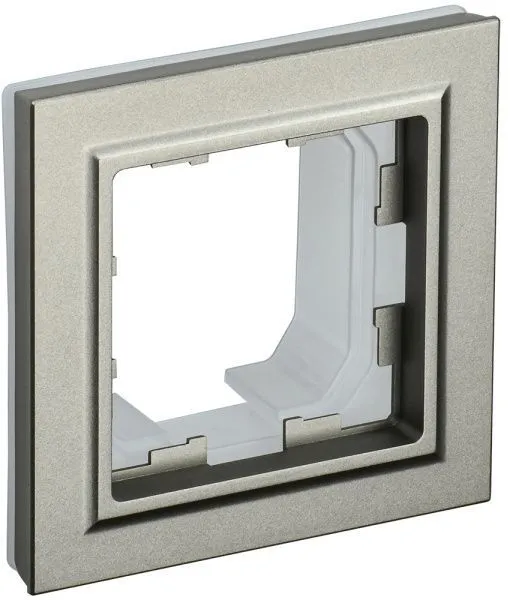 BRITE Рамка 1-местная IP44 РУ-1-БрШ-44 шампань IEK BR-M12-44-K37
