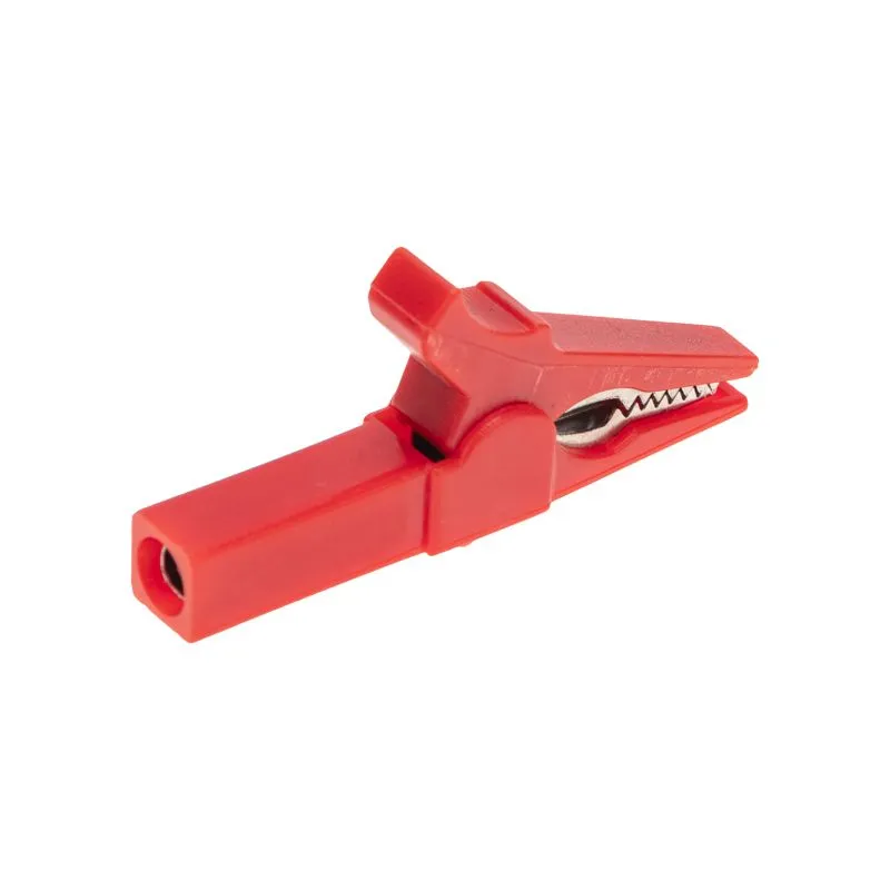 Зажим «Крокодил» для тестера 15А, 53мм, гнездо Banana REXANT - Фото 5