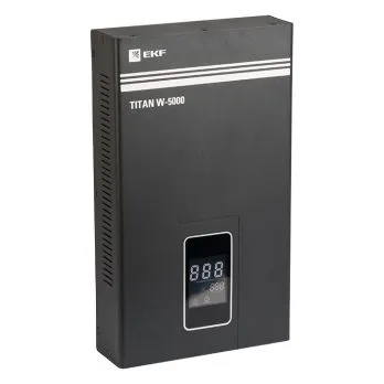Стабилизатор напряжения настенный TITAN W-5000 EKF