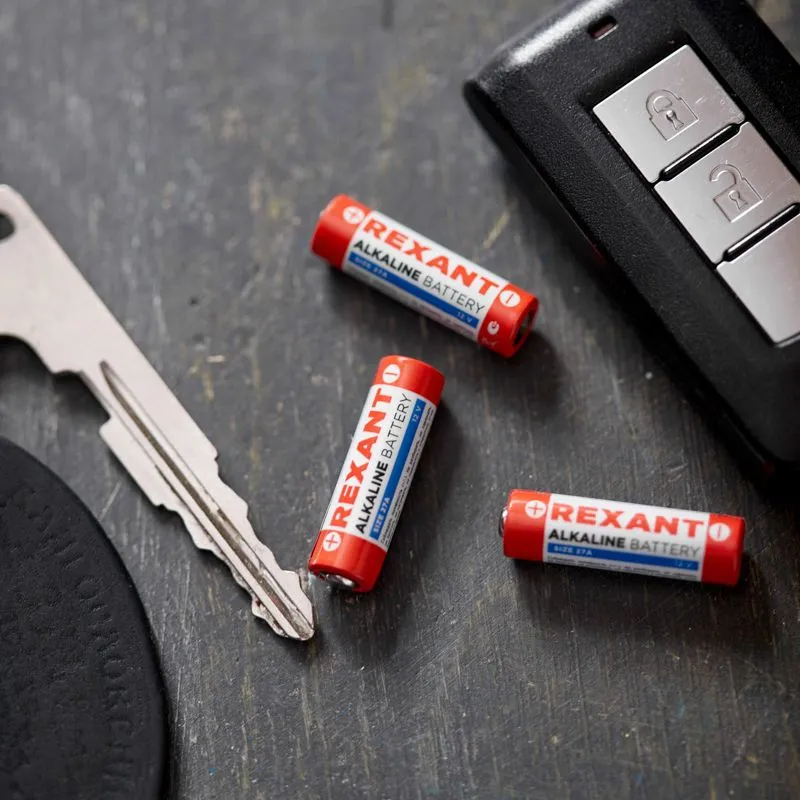 Батарейка высоковольтная A27, 12В, 5 шт, блистер REXANT - Фото 2