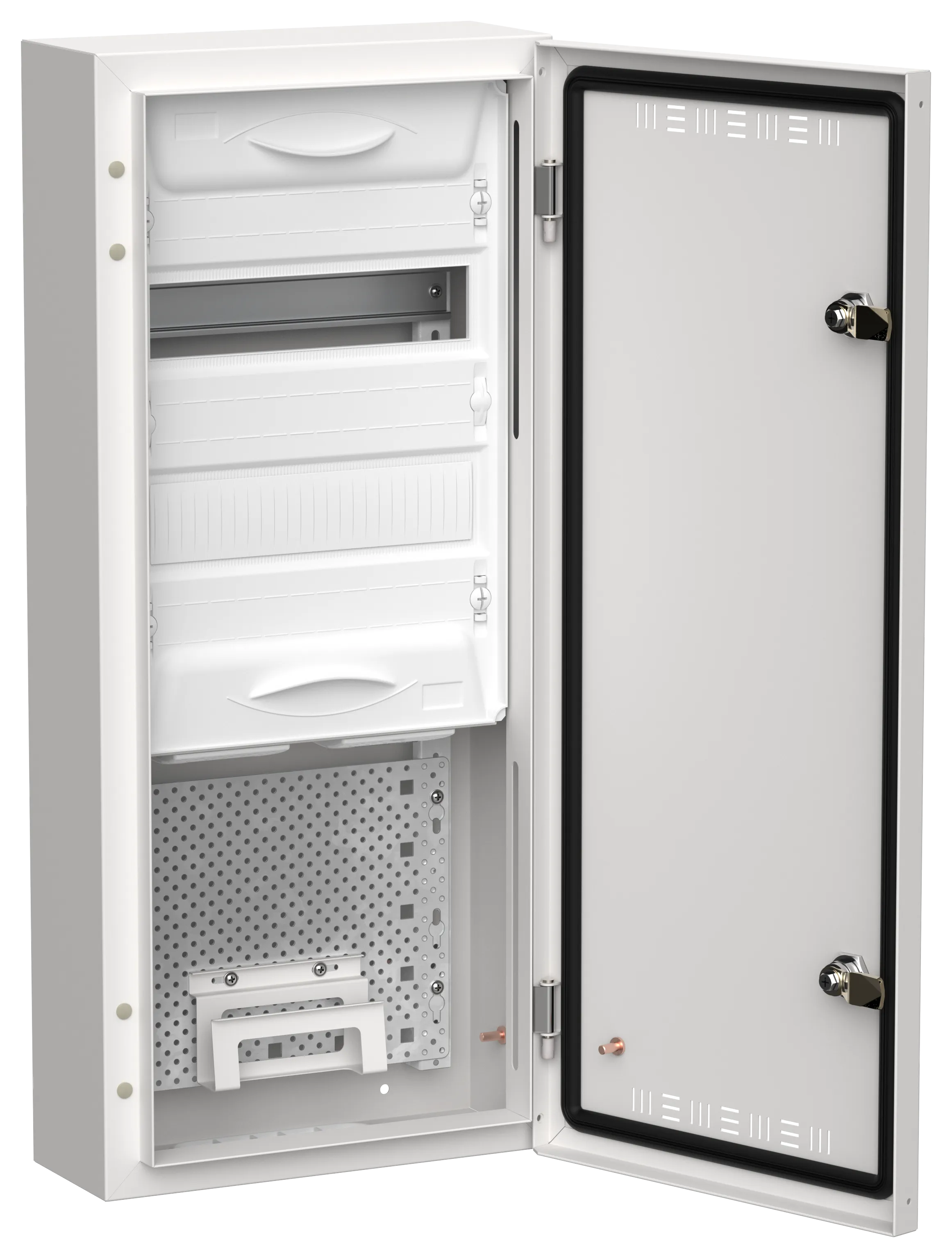 TITAN 5 Корпус комбинированный ЩРн-24 (1х48) 710х310х140мм IP30 белый IEK TI5-51-N-1X048-30