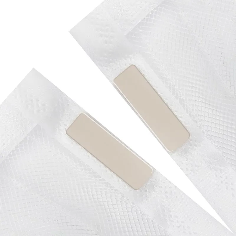 Дверная антимоскитная сетка 210х100см, с магнитами по всей длине, белая REXANT - Фото 3