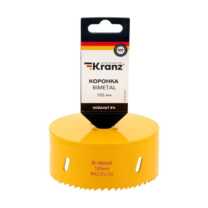 Коронка Bimetal 105мм KRANZ - Фото 3