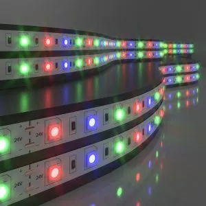 Лента светодиодная 24V 14,4W 60Led 5050 IP20 RGB, 5м Elektrostandard a052977