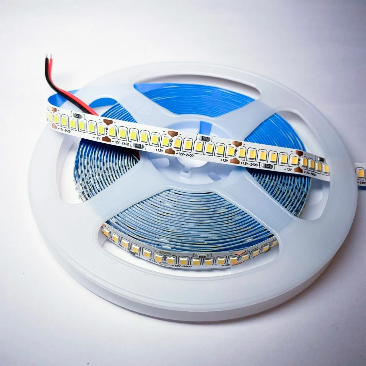 Лента 7LED 2835 240 IP20 18w тепл 12v 2718