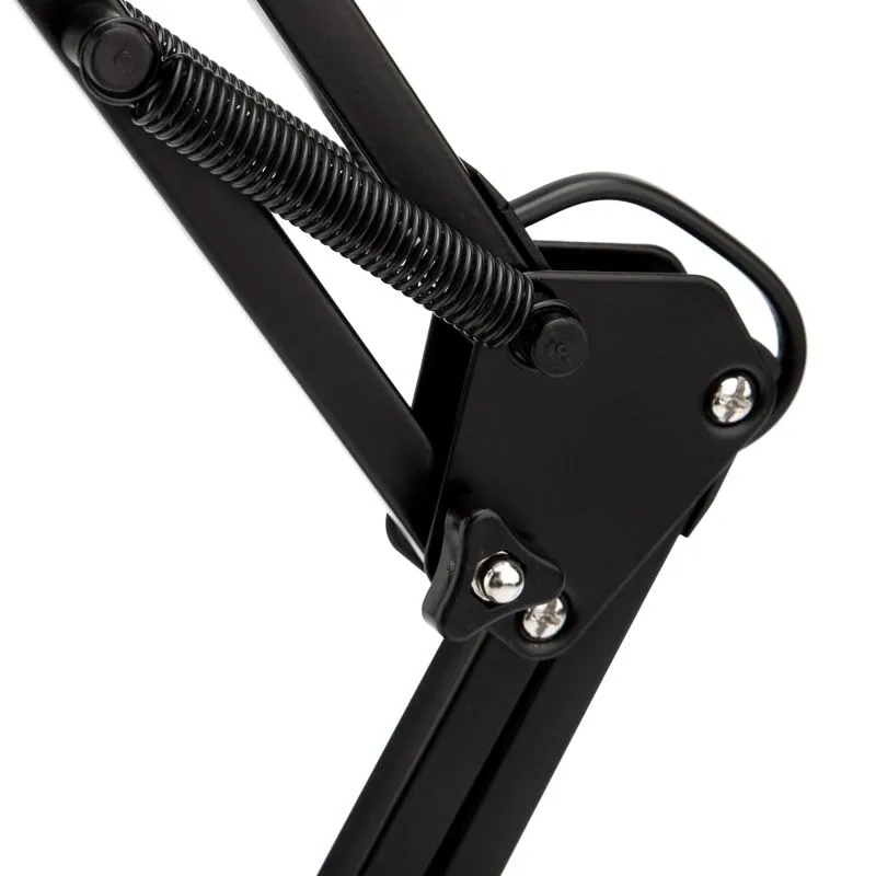 Светильник настольный REXANT Рубикон на металлической стойке с основанием, с цоколем Е27, 60 Вт, цвет антрацит - Фото 5