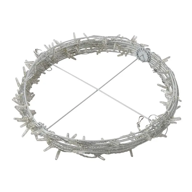 Шар светодиодный 230V, диаметр 30 см, 120 светодиодов, эффект мерцания, цвет белый NEON-NIGHT - Фото 4