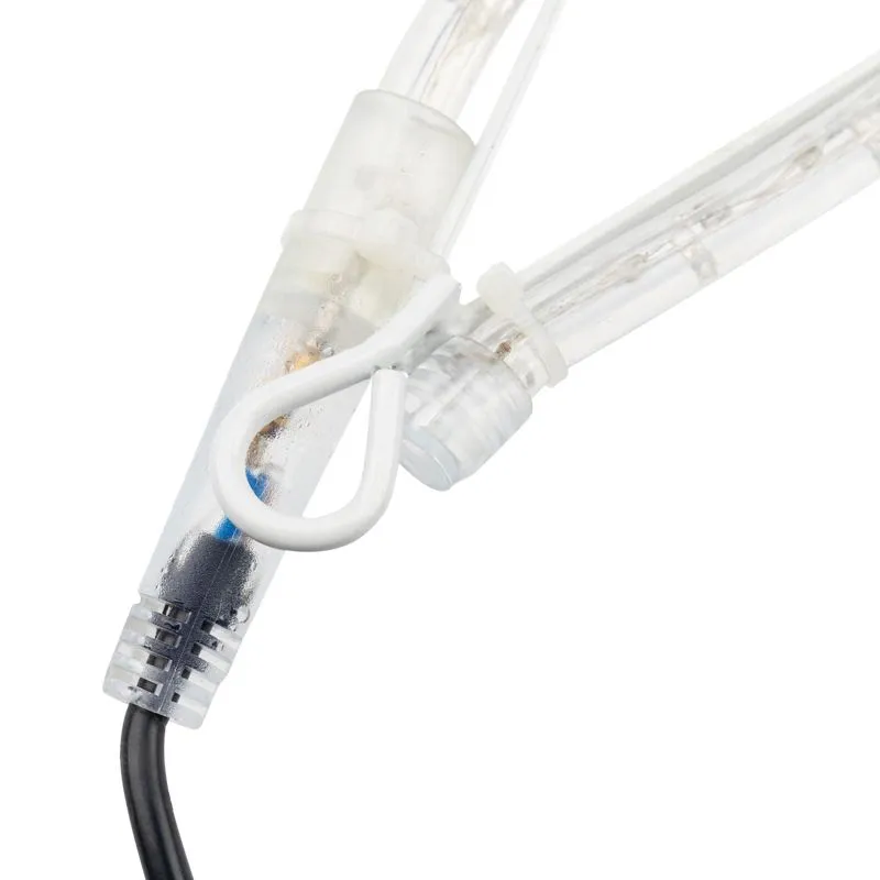 Фигура световая Звездочка LED цвет белый, размер 30x28 см NEON-NIGHT - Фото 4