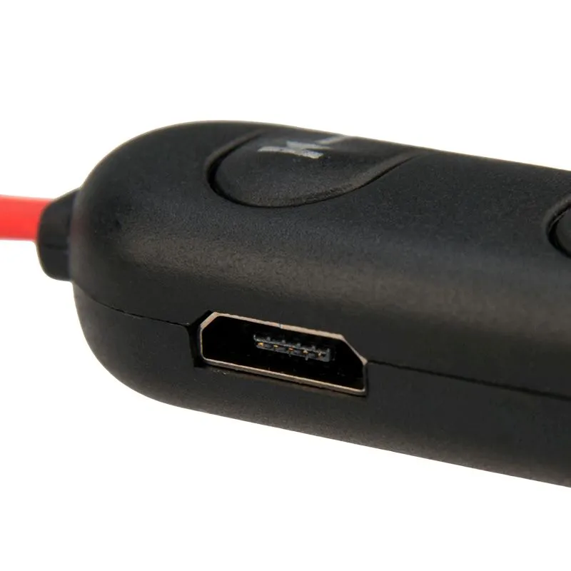 Bluetooth-наушники Sports с микрофоном плоский шнур - Фото 3