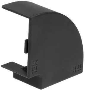 ELECOR Поворот 90град КМП 60х40 черный (4шт/компл) IEK EL-KK10D-P-060-040-K02