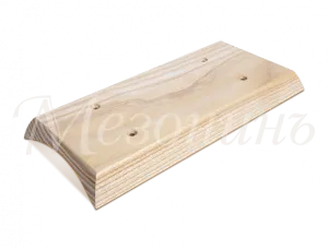 Накладка "Классика"на оцилиндрованное бревно D240мм., прямой угол, установочная площадка: 217 х 90 м GE72724-00