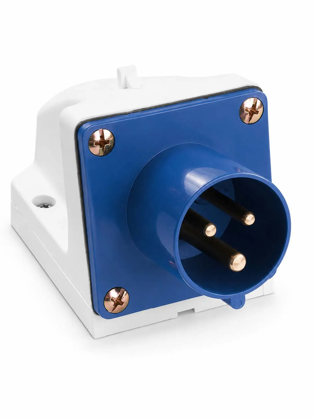 Вилка стационарная 513 2P+PE 16А 200-250В IP44 DEKRON AN0908-0023
