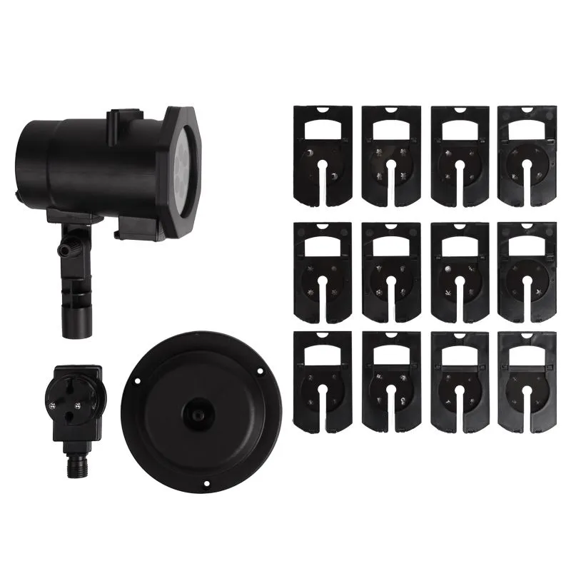 LED проектор, 12 сменных слайдов, цвет RGBW, 12В - Фото 5