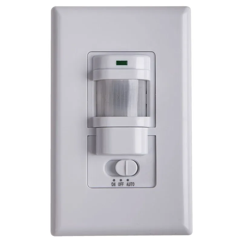 Датчик движения встраиваемый ДДВ 02, 180°, 5-800 Вт, 10-2000 Лк, 9 м,10-420 сек. REXANT 11-9215