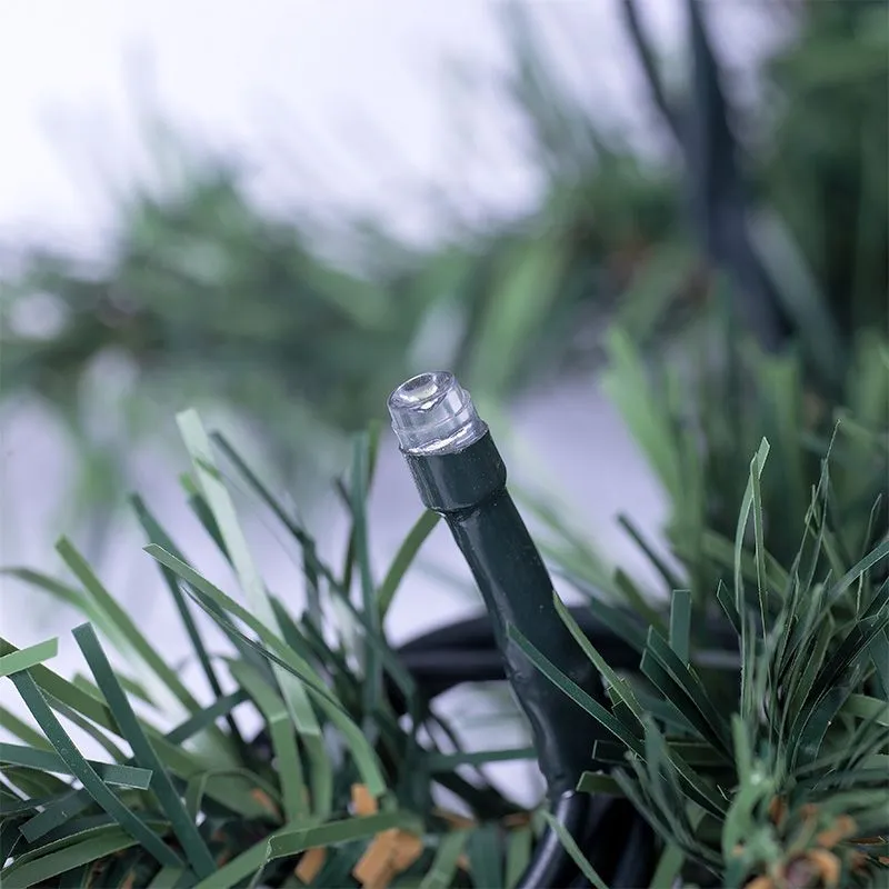 Еловый шлейф 2,7м, диаметр 26см, теплое белое свечение 80 LED NEON-NIGHT - Фото 4