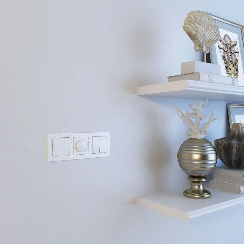 Выключатель одноклавишный (hammer белый) Werkel - Фото 3