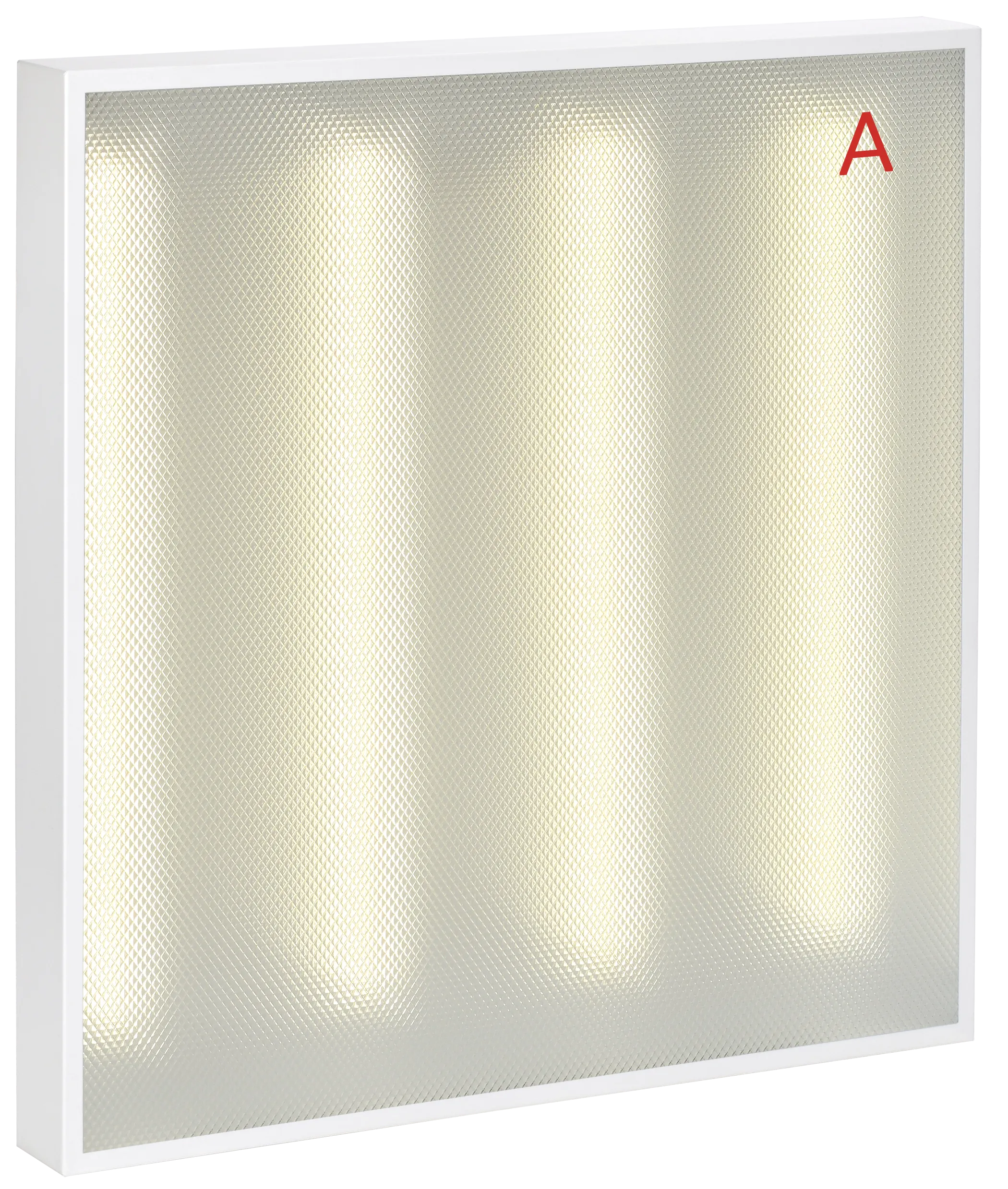 LIGHTING PRO Светильник светодиодный ДВО 2001A 40Вт 3000К IP40 588х588мм Грильято призма БАП 3ч IEK - Фото 6