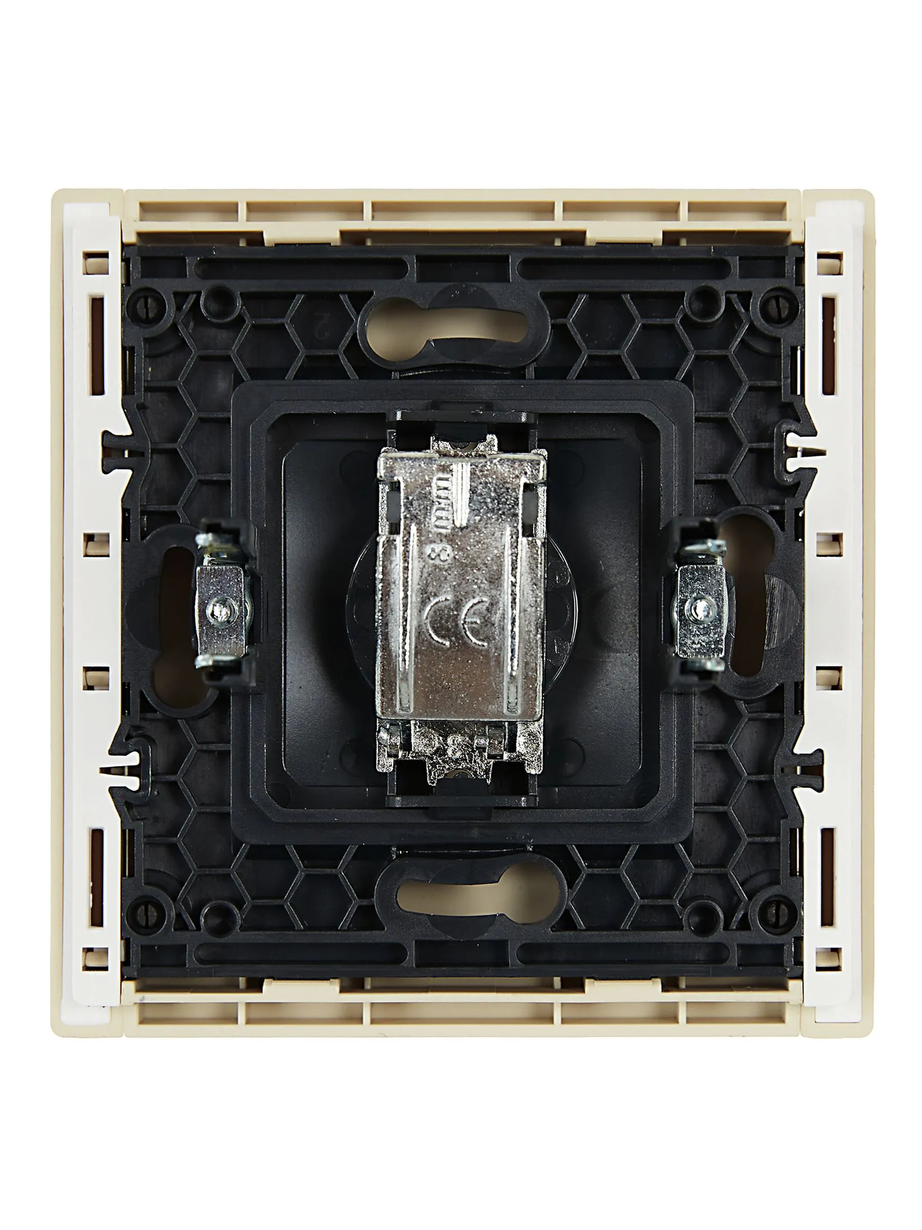 FORTE&PIANO Розетка TV оконечная FP428 ваниль IEK - Фото 3