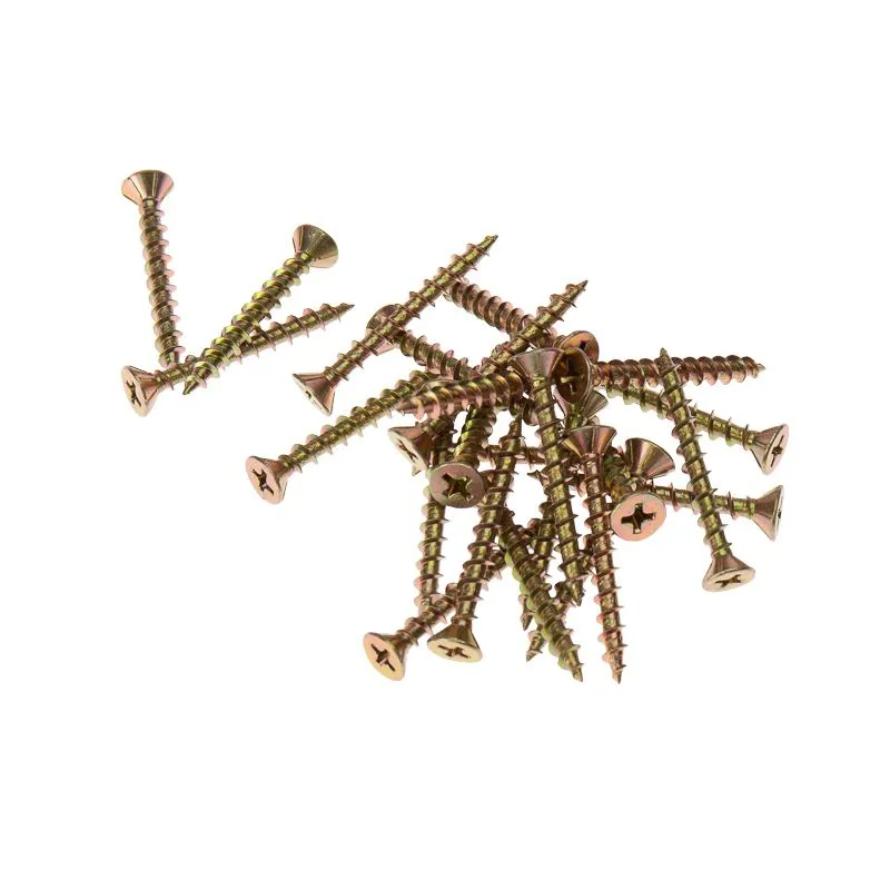 Саморез оконный KRANZ острый, 4.1х35, желтый цинк, упаковка поставщика ( 8 000 шт. ) - Фото 4