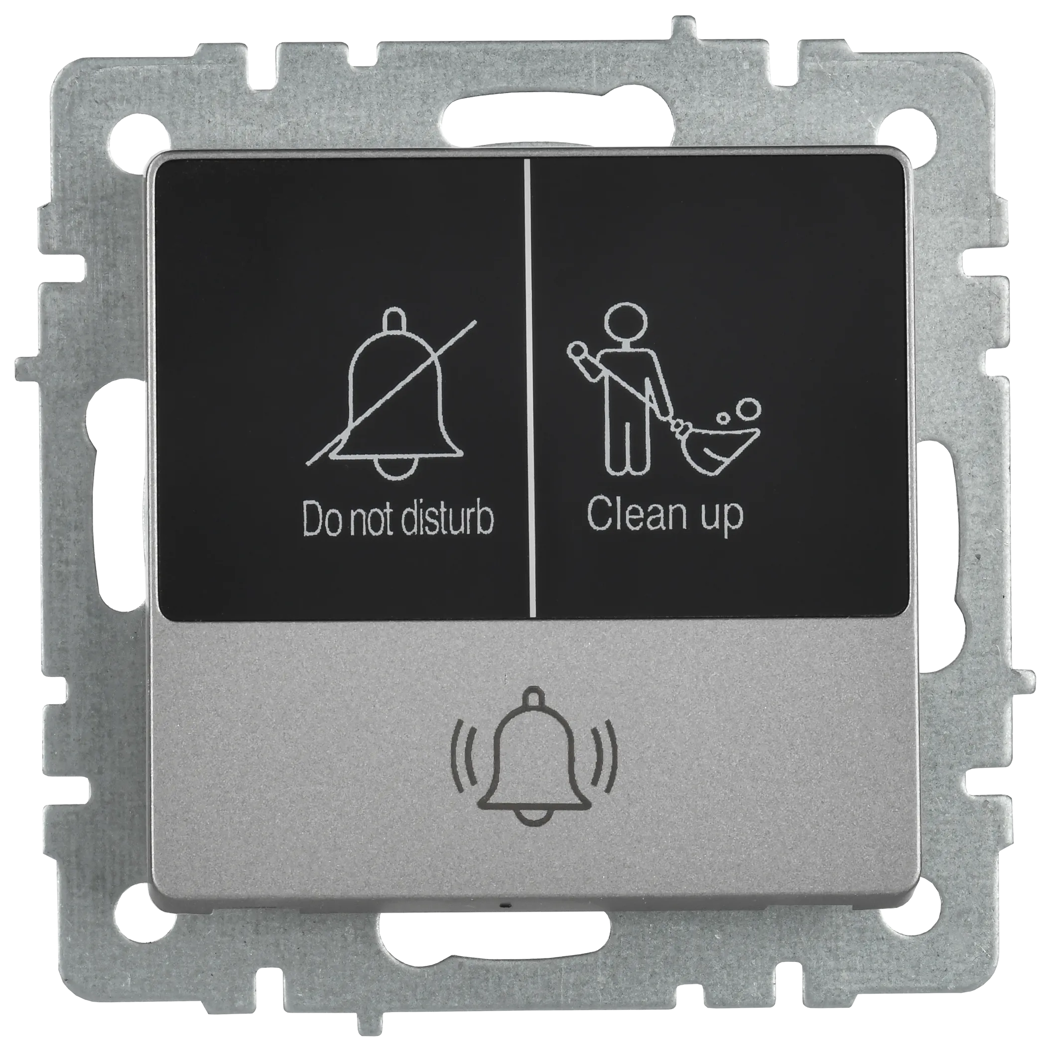 BRITE Кнопка звонка с индикацией для отелей 10А ВС10-1-9-БрС сталь IEK - Фото 3