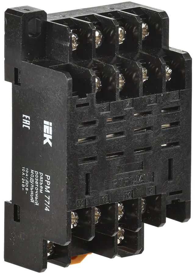 Разъем РРМ77/4(PTF14A) для РЭК77/4(LY4) модульный IEK