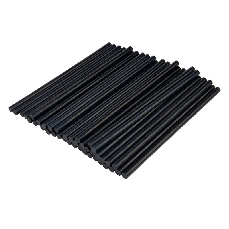 Стержни клеевые Ø11мм, 270мм, черные, 1кг (0,5кг + 0,5кг), пакет REXANT 09-1271-1