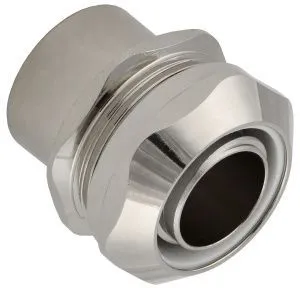 ELASTA Муфта соединительная TMP35 М32 с внутренней резьбой латунная IP67 IEK ET-MP40D-TMP-L-M32-035