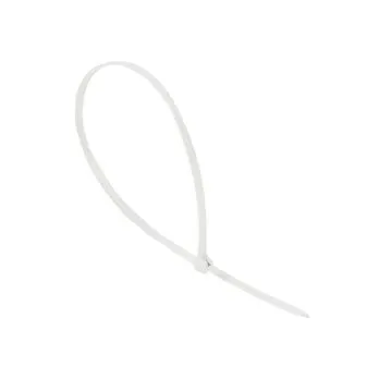 Хомут нейлоновый со стальным зубом (б), 5x300 (100шт) EKF