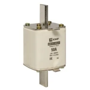 Плавкая вставка ППН-37 400/50А габарит 2 EKF fus-37/400/50