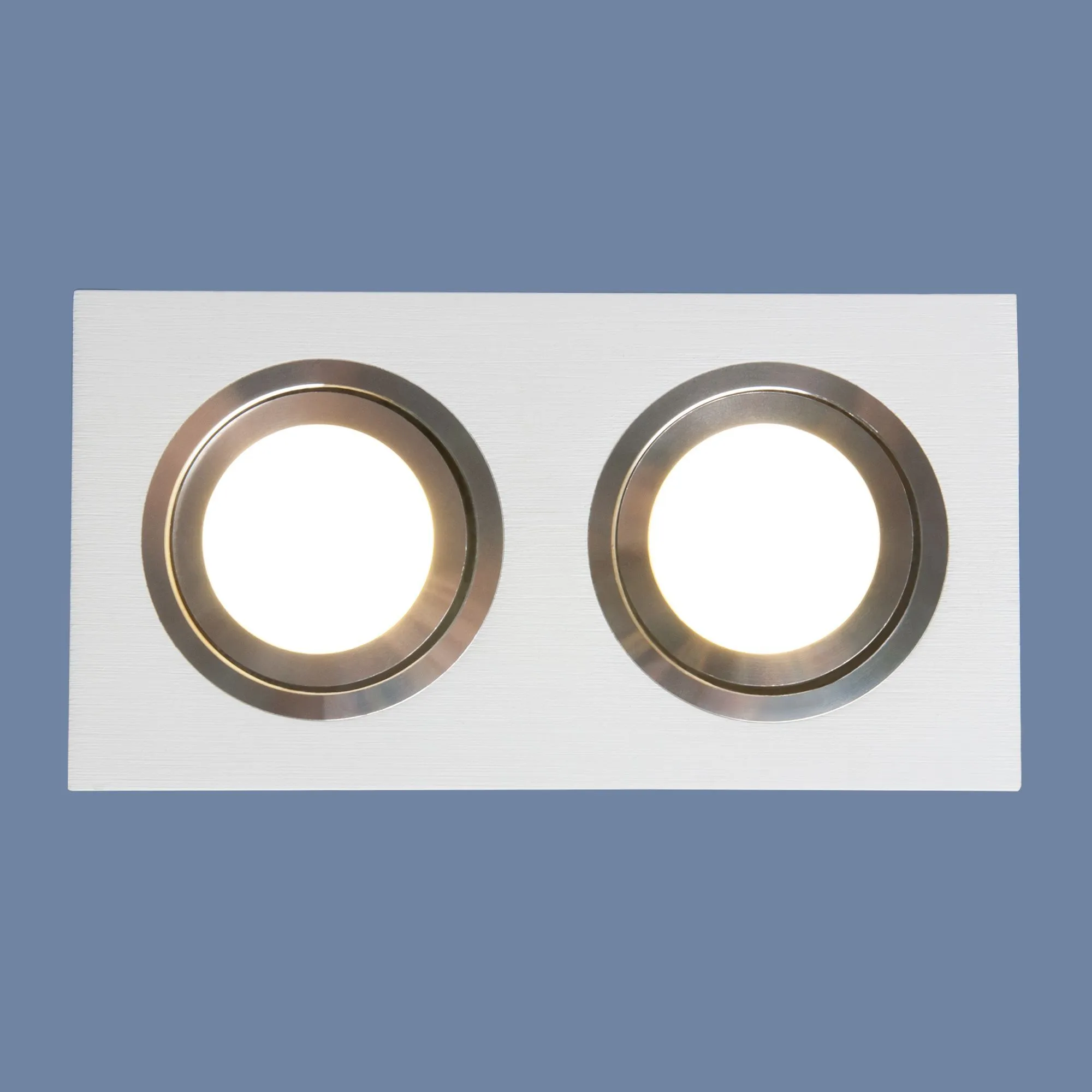 Светильник точечный с белой шлифованной поверхностью 1051/2 WH белый Elektrostandard - Фото 4