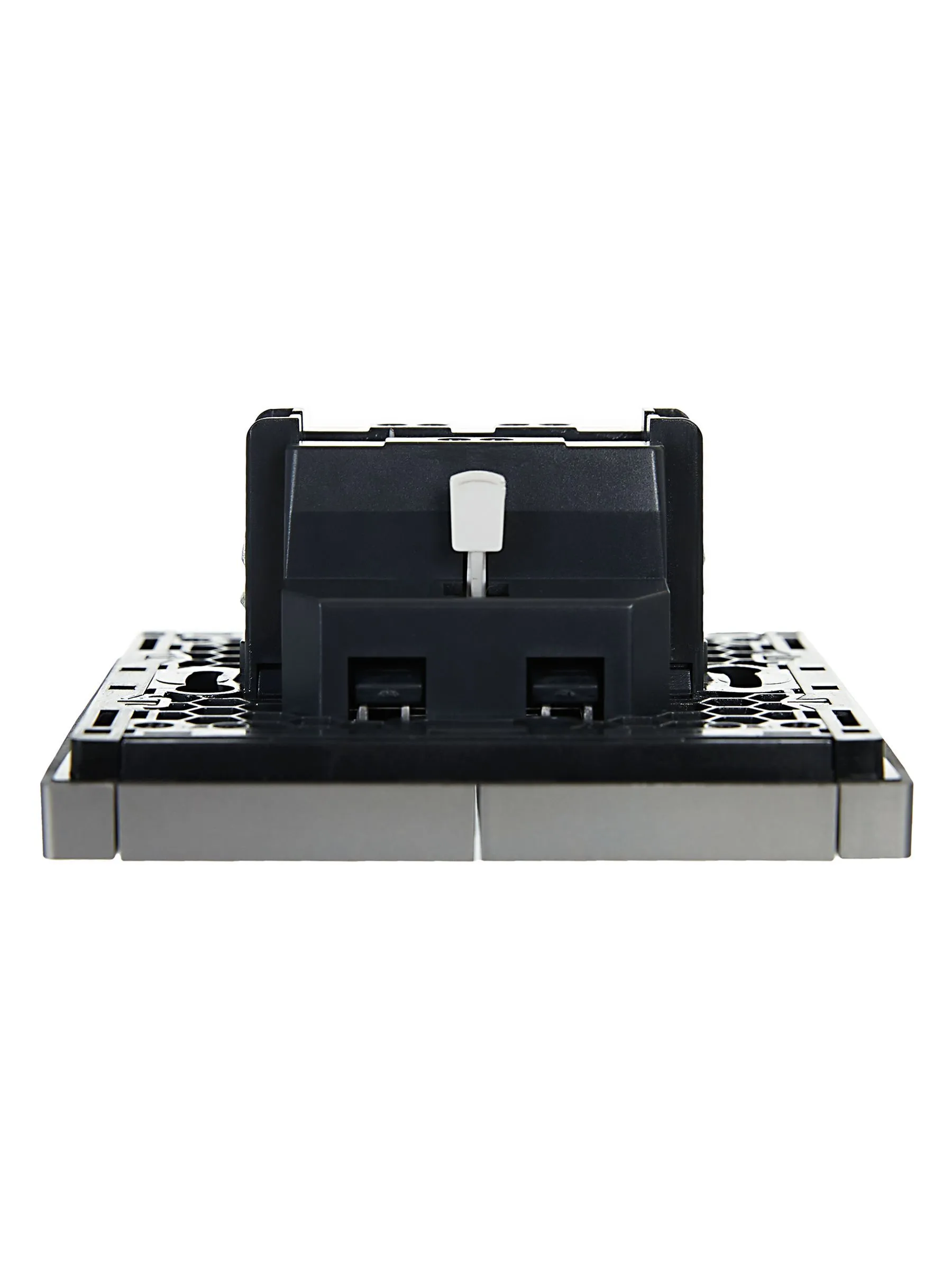 FORTE&PIANO Выключатель 2-клавишный 10А FP505 сталь IEK - Фото 6