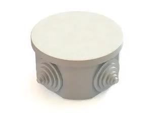 Коробка распаячная для о/п 75х40мм IP44, 4 ввода (60шт) - КМ-208 GE41237