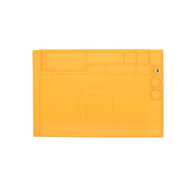 Коврик антистатический термостойкий 400х300х13 мм с отсеками под аксессуары