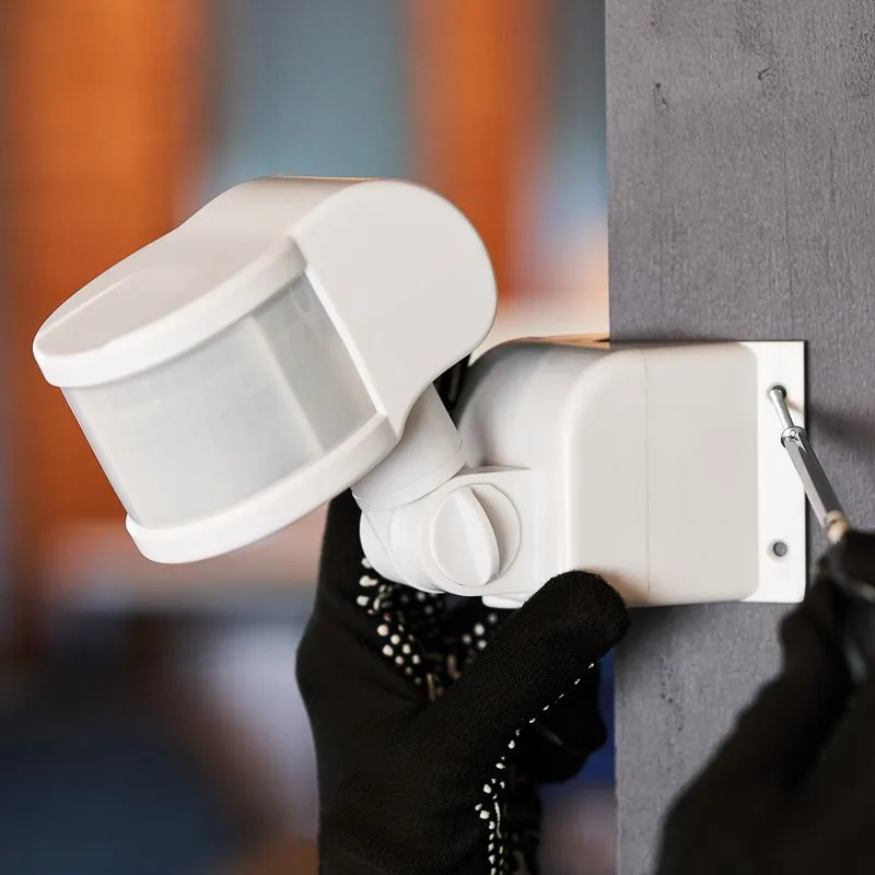 Датчик движения угловой ДДУ 01, 270°, 1200 Вт, 10-2000 Лк, 2-12 м,10-420 сек. IP44 REXANT - Фото 2