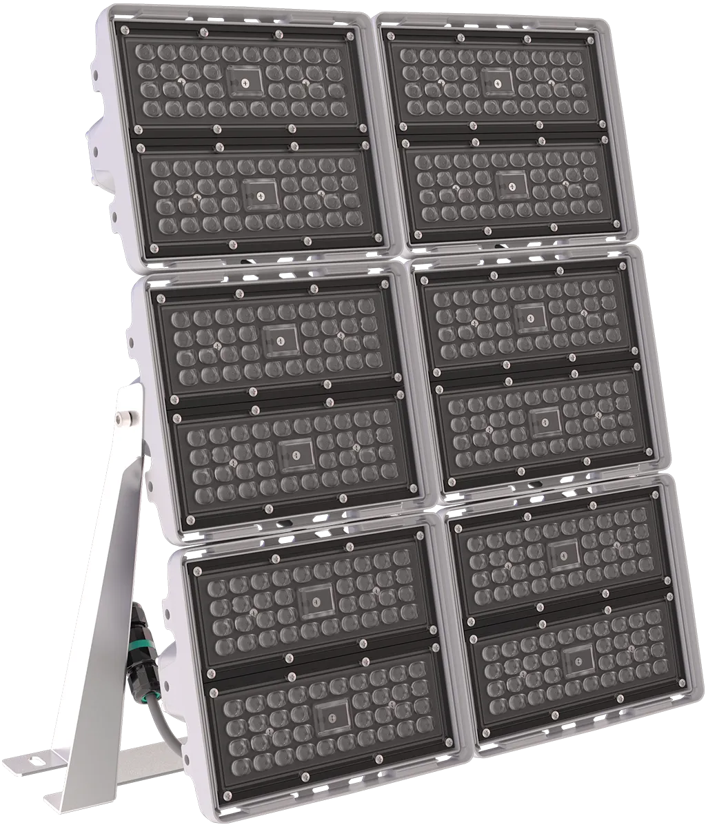 Светильник L-pixel 6/banner/300/Г30/750(R5)/05/MT-KM/I1-C6/220AC IP66 RAL7035 LEDEL PX300-21516-123-182